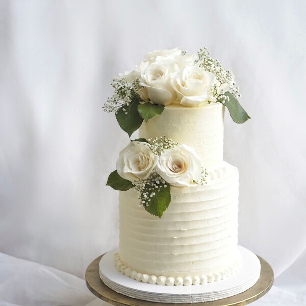 Je Taime Cake | Rustic Wedding Cake